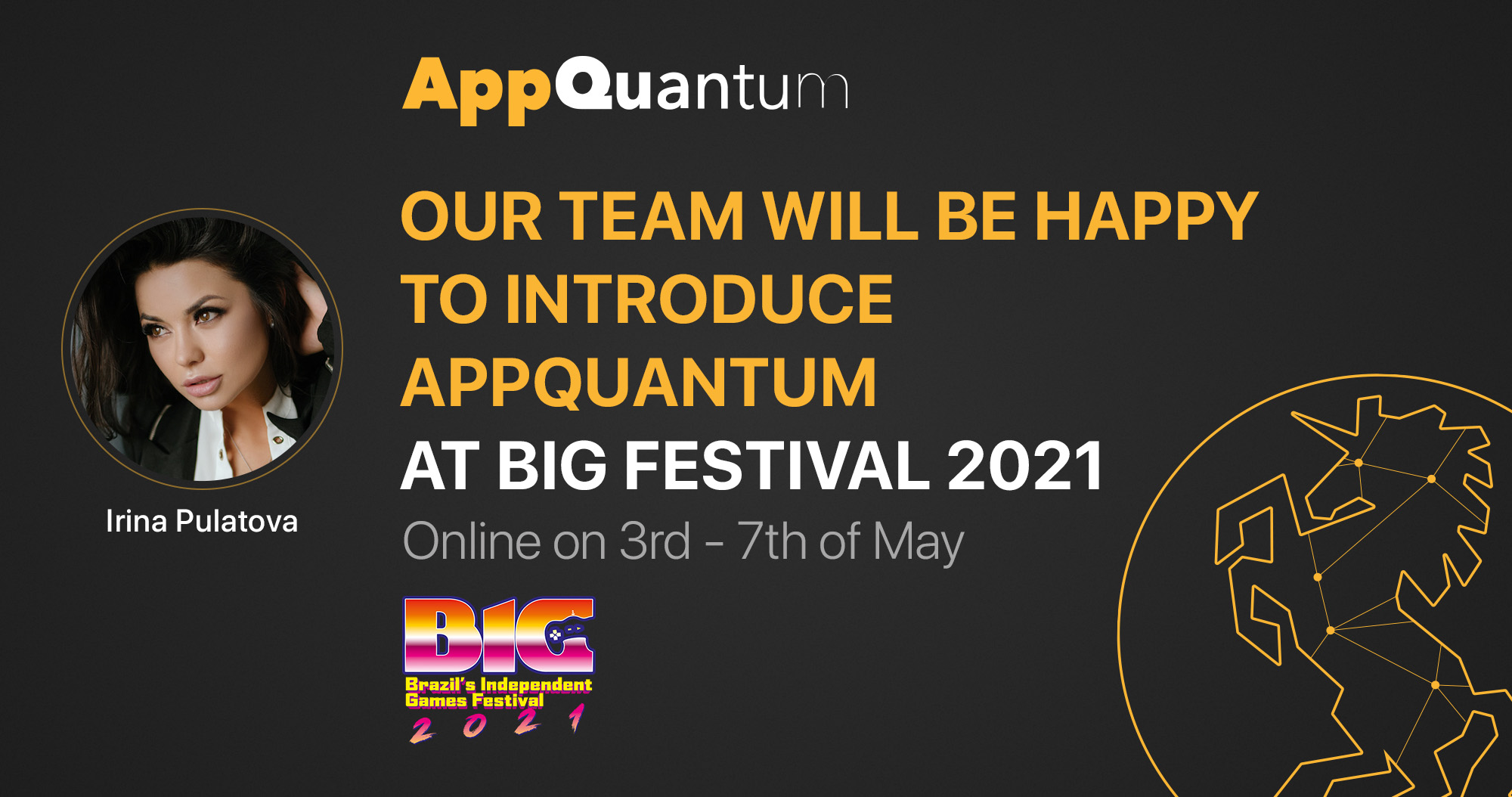 AppQuantum Will Participate in BIG Festival 2021!